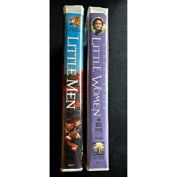 Little Men and Little Women CHRISTMAS Classics. VHS Clamshell Cases. Family Fun! - Picture 3 of 6